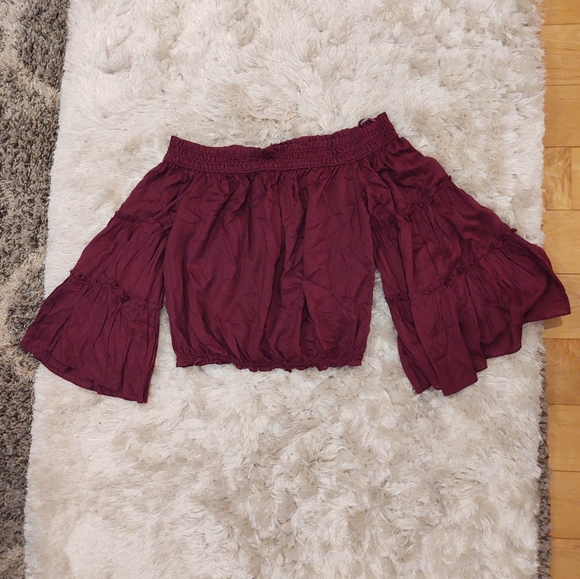 Free People Free Spirit Off-Shoulder Top - Picture 3 of 10